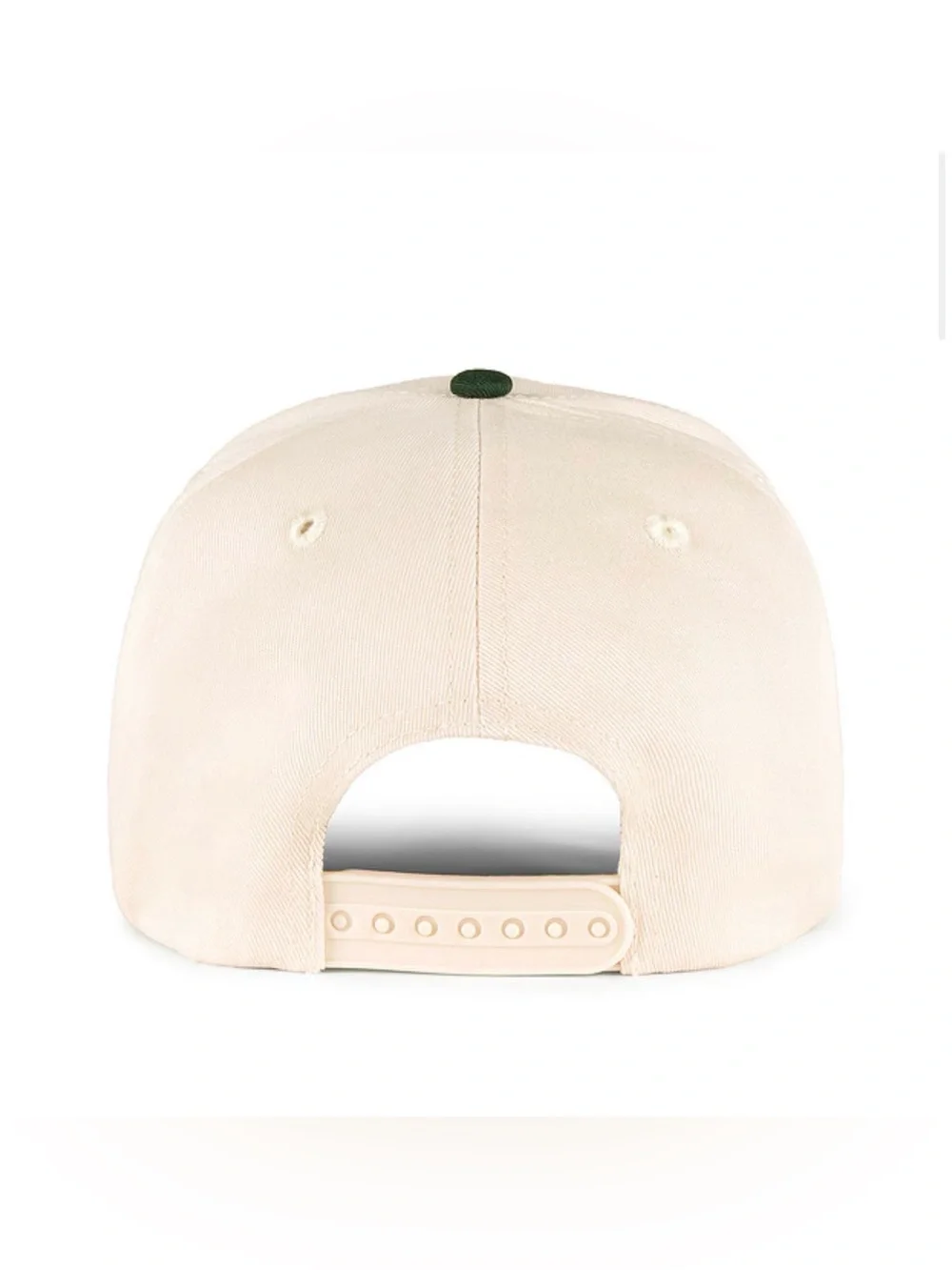 Caviar Cowboy Cap in Beige & Forest Green Eleven Eleven
